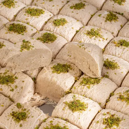 5 KG Tepsi Sade Dilimli Helva resmi