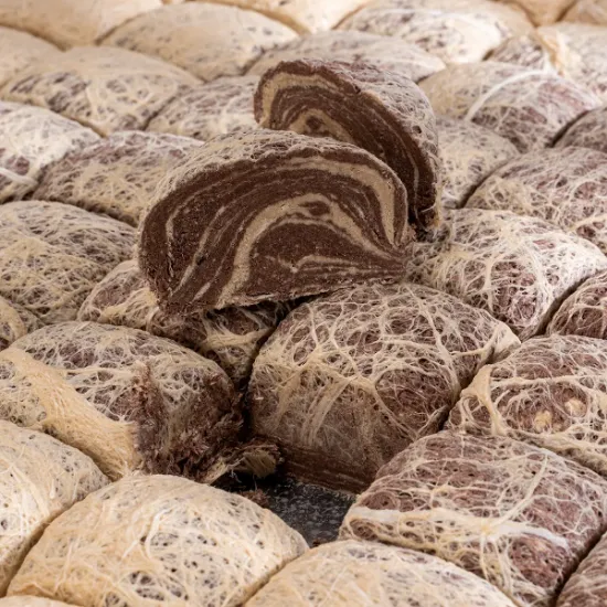 5 KG Tepsi Çikolata Dilimli Helva resmi